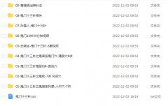 <b>鬼门十三针视频30多集+文档20多个</b>