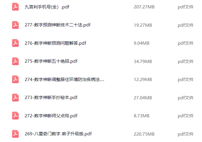 数字能量学全集